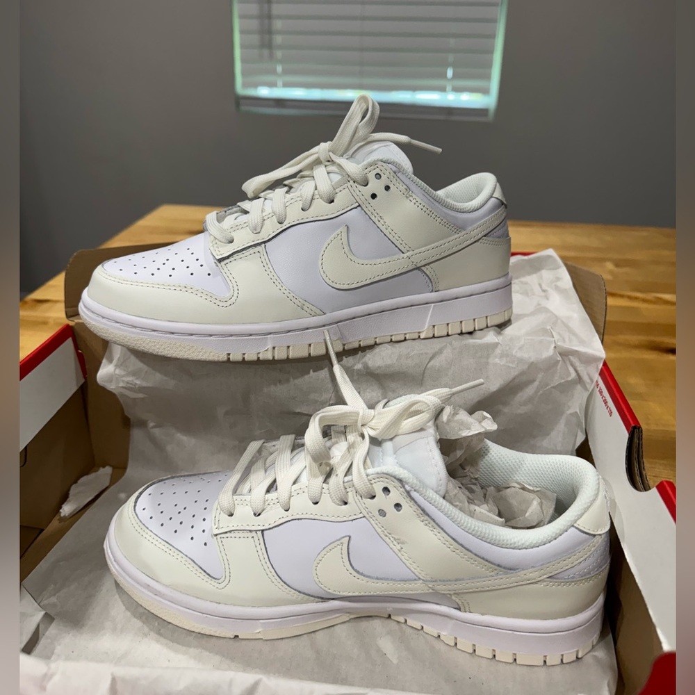 Nike dunk low “white sail” Size W8/M6.5 - Picture 8 of 8